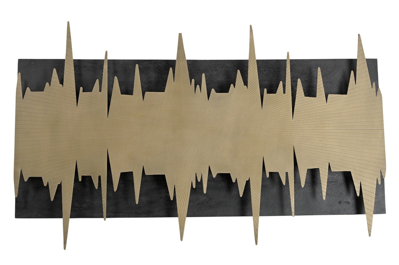 IRON & WOOD WALL PANEL